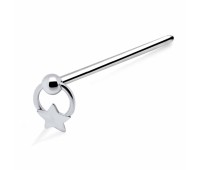 Hanging Star Straight Nose Stud NSKA-827